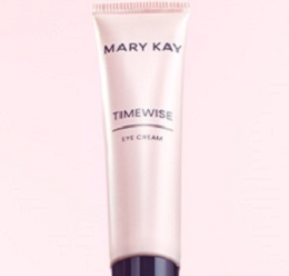 De tube Mary Kay TimeWise Eye Cream – oogverzorging die verschillende tekenen van zichtbare veroudering en vermoeidheid helpt te verbeteren
