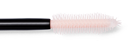 Close-up van het Mary Kay Lash Love Fanorama Mascara borsteltje zonder mascara