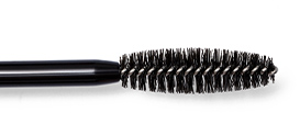 Close-up van het Mary Kay Ultimate Mascara borsteltje zonder mascara
