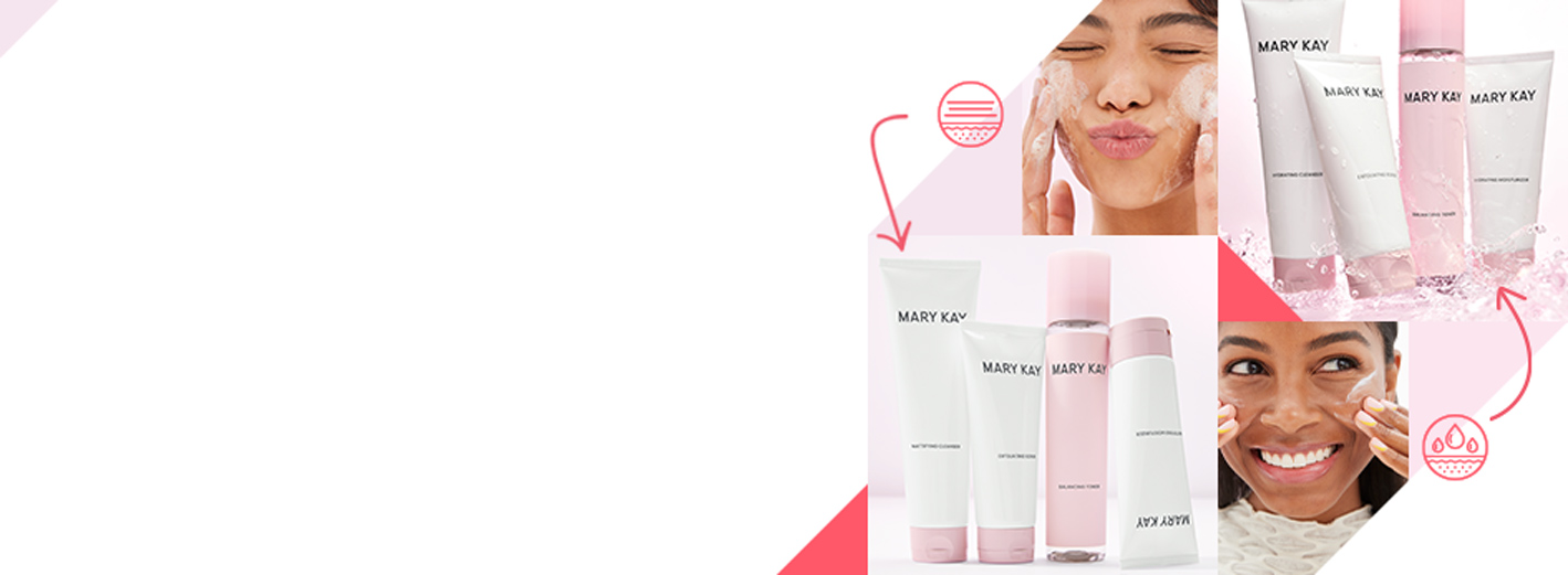 Mary Kay hydraterende Skincare producten en matterende Skincare producten